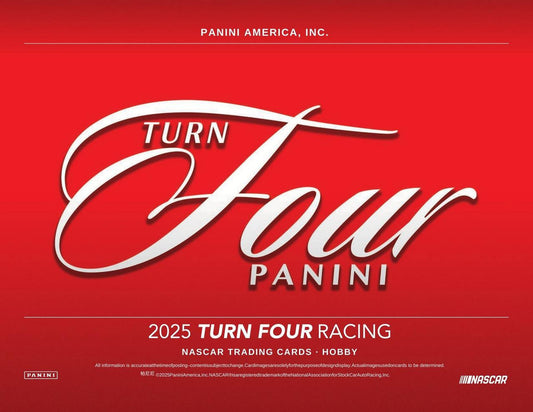 PRE-ORDER 2025 Panini Turn Four Racing Hobby Box
