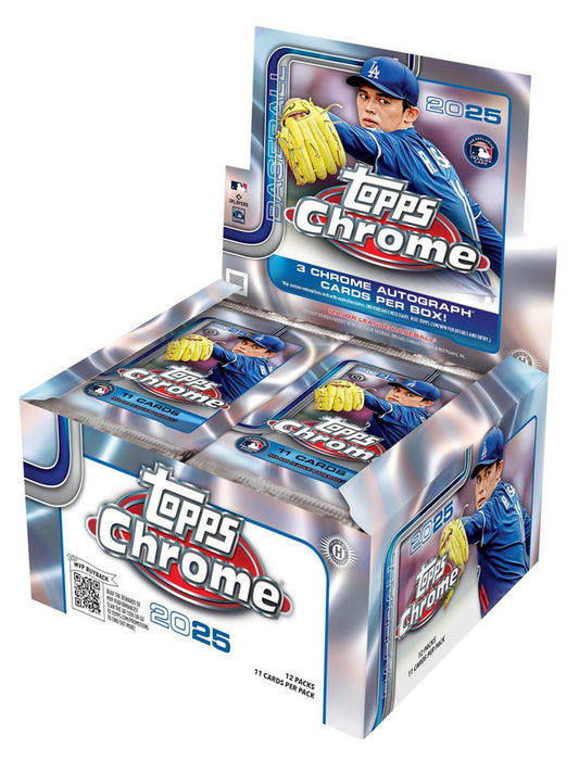 2025 Topps Chrome Baseball Jumbo Box