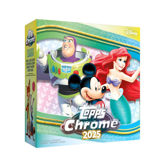 PRE-ORDER 2025 Topps Chrome Disney Mega Box