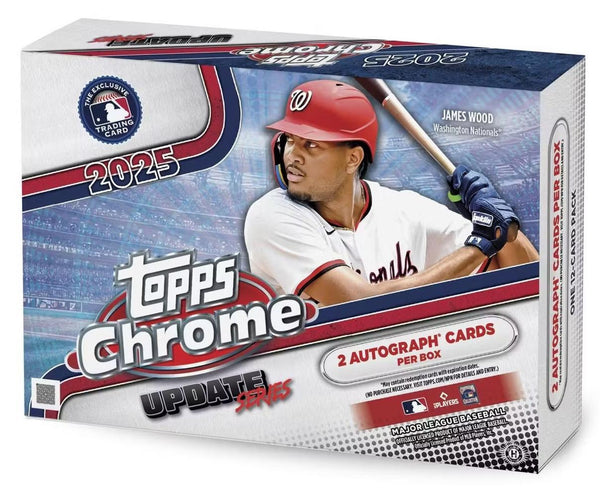 PRE-ORDER 2025 Topps Chrome Update Series Baseball Breaker's Delight Box