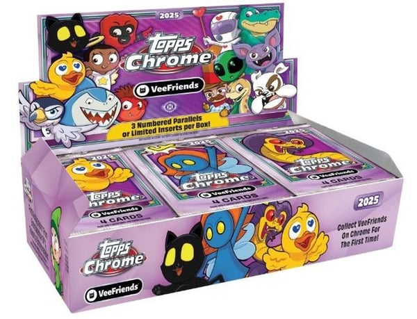 PRE-ORDER 2025 Topps VeeFriends Chrome Hobby Box
