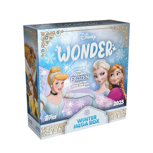 PRE-ORDER 2025 Topps Disney Wonder Winter Mega Box