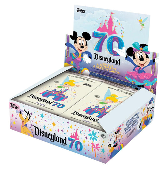 PRE-ORDER 2025 Topps Disneyland 70th Anniversary Hobby Box