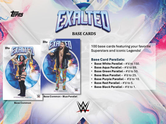 PRE-ORDER 2025 Topps WWE Exalted Hobby Box