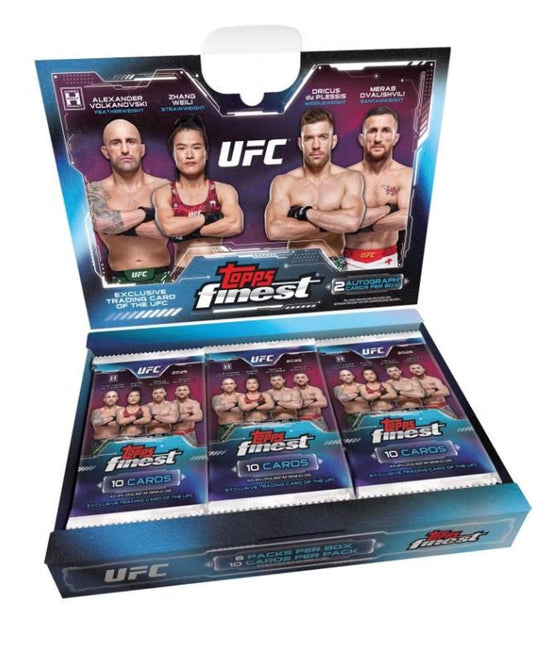 PRE-ORDER 2025 Topps UFC Finest Hobby Box
