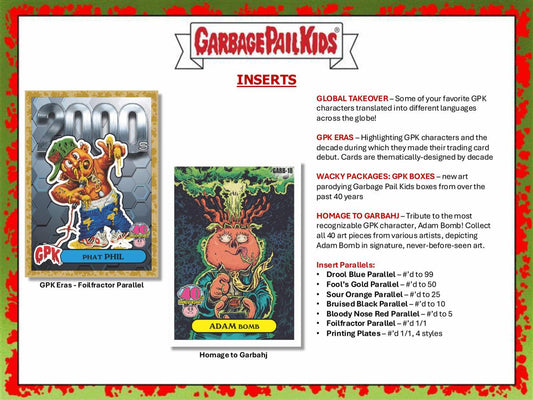 2025 Topps Garbage Pail Kids: Worst of GPK 40th Anniversary Hobby Box