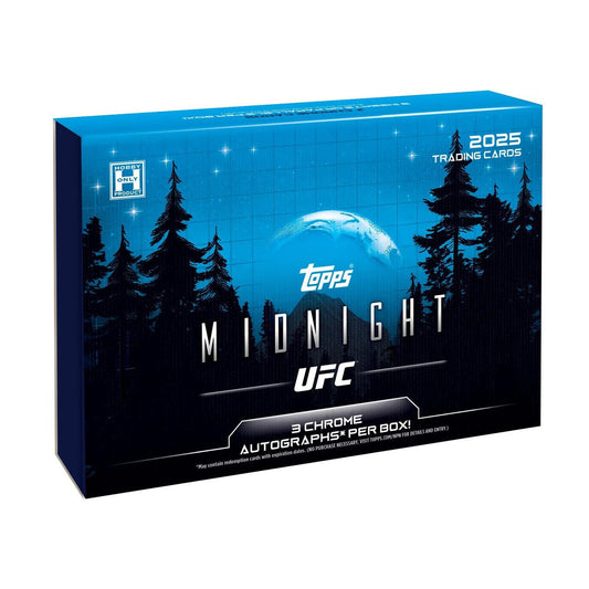 PRE-ORDER 2025 Topps UFC Midnight Hobby Box