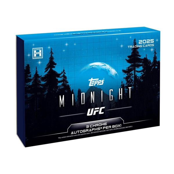 PRE-ORDER 2025 Topps UFC Midnight Hobby Box