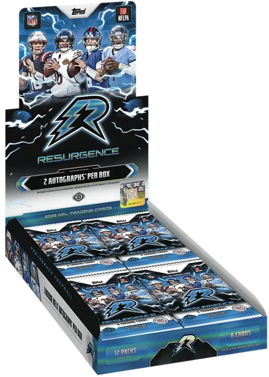 PRE-ORDER 2025 Topps Resurgence Football Hobby Box