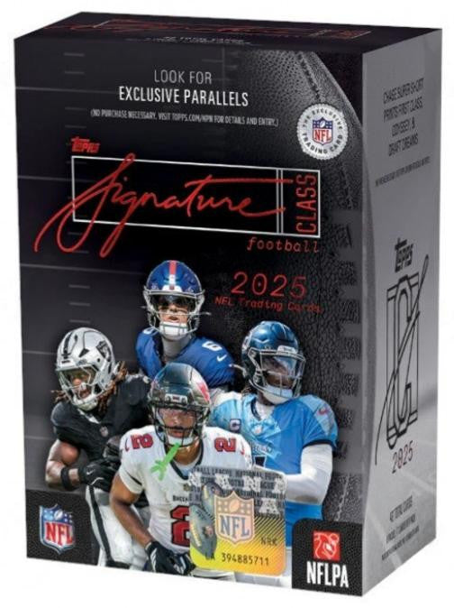 PRE-ORDER 2025 Topps Signature Class Football Blaster Box