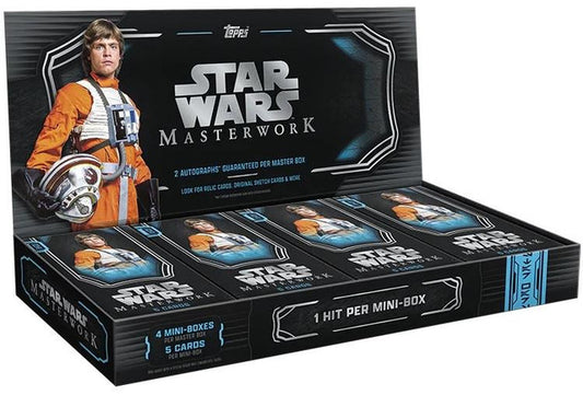 PRE-ORDER 2025 Topps Star Wars Masterwork Hobby Box