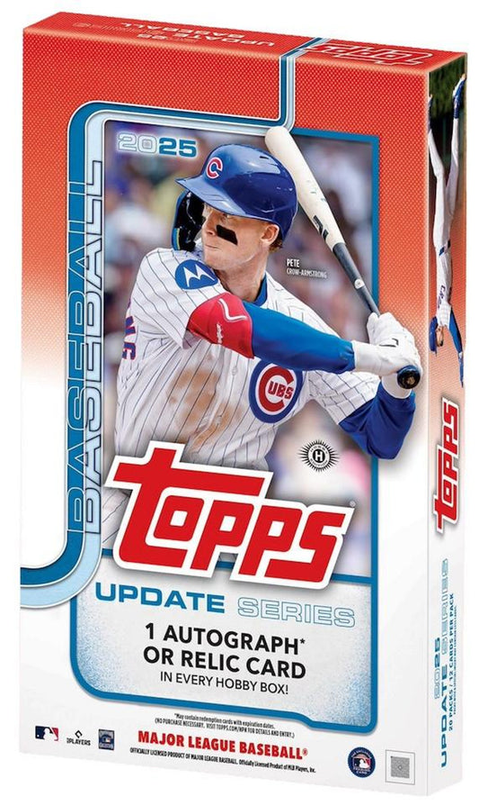 PRE-ORDER 2025 Topps Update Series Baseball Hobby Box
