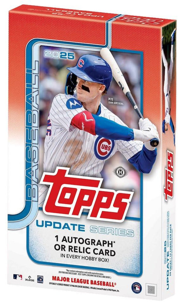 PRE-ORDER 2025 Topps Update Series Baseball Hobby Box