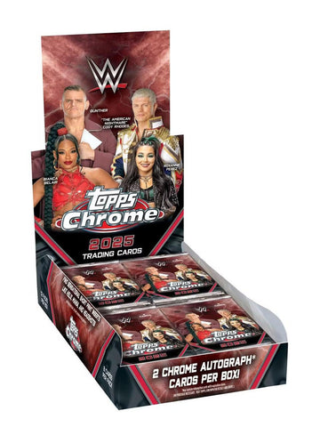 2025 Topps Chrome WWE Hobby Box