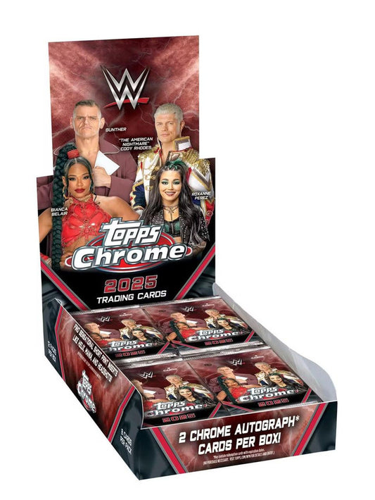 2025 Topps Chrome WWE Hobby Box