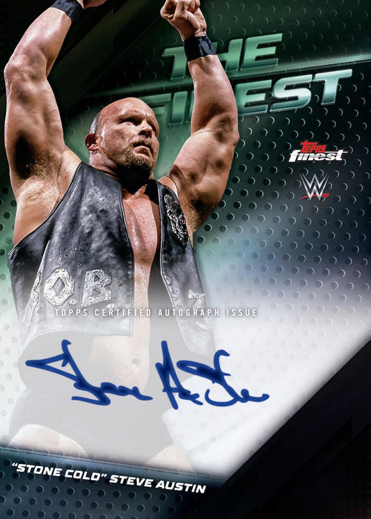 PRE-ORDER 2025 Topps Finest WWE Hobby Box
