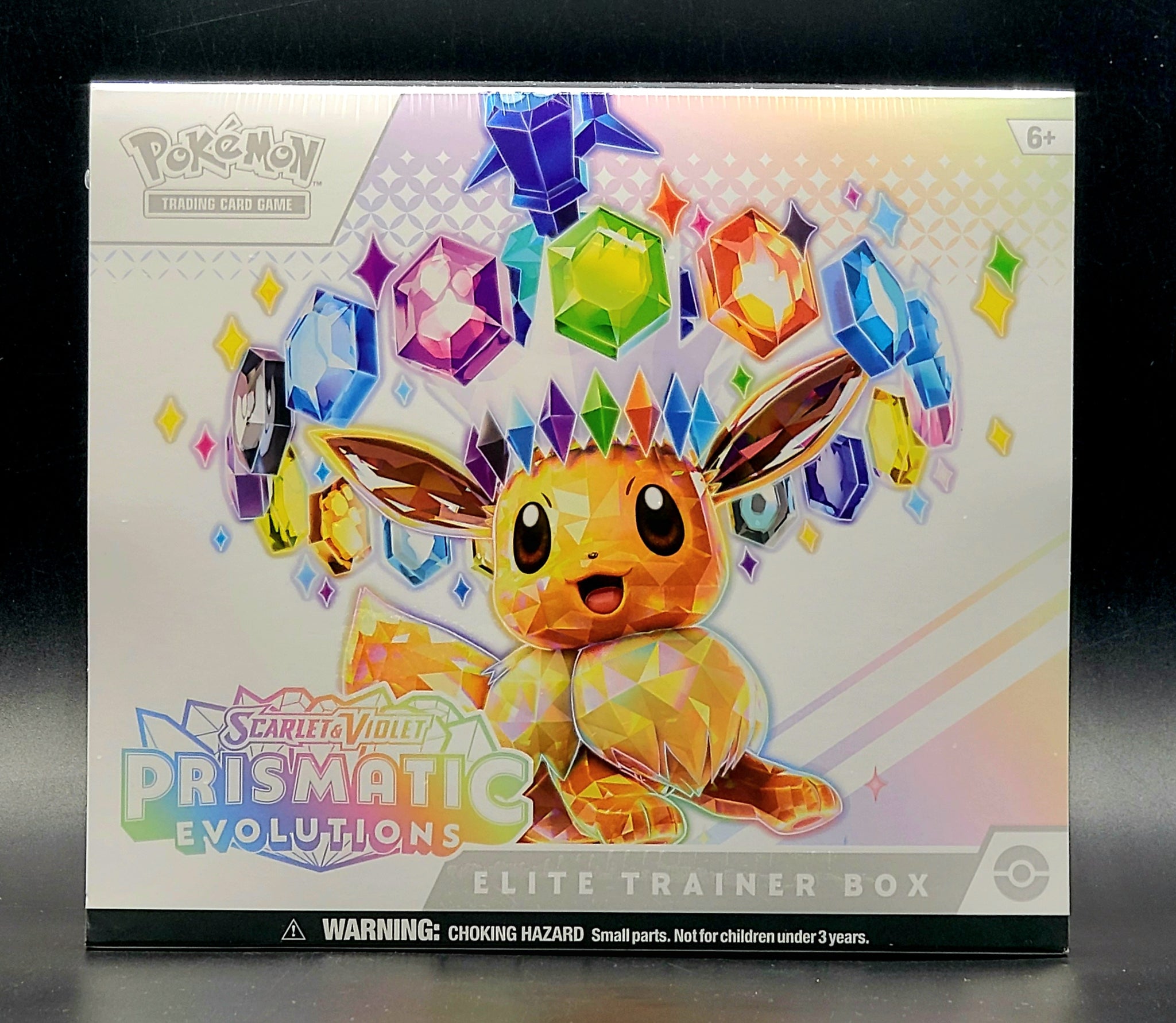 Pokemon Scarlet & Violet Prismatic Evolutions Elite Trainer Box