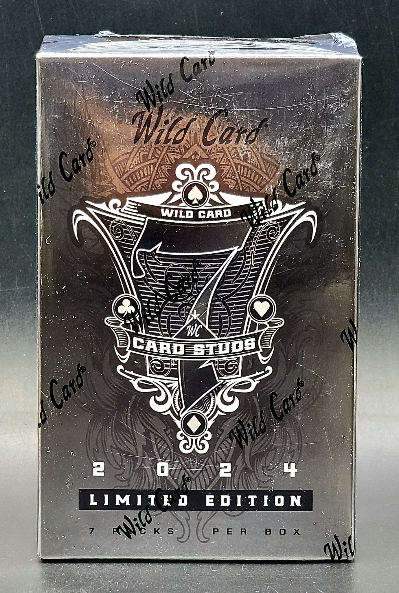 2024 Wild Card 7 Card Studs Metal High Stakes Edition Football Hobby Box