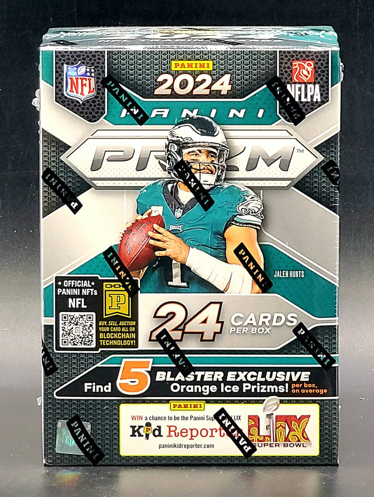 2024 Panini Prizm Football Hobby Blaster Box (Orange Ice Prizms)