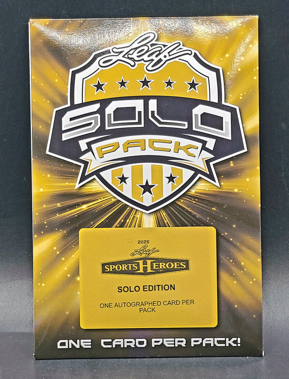 2025 Leaf Metal Sports Heroes Solo Edition