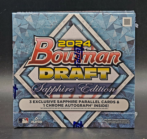 2024 Bowman Draft Baseball Sapphire Edition Box