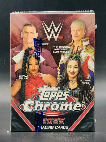 2025 Topps Chrome WWE Blaster Box