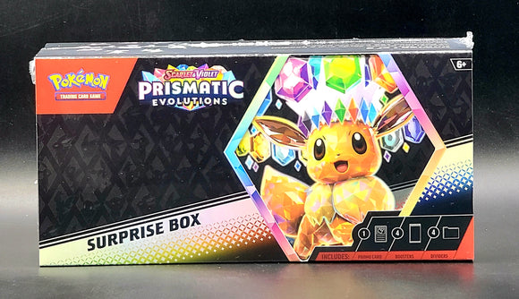 Prismatic Evolutions Surprise Box