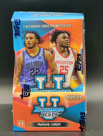 2022/23 Bowman University's Best Basketball Hobby Box