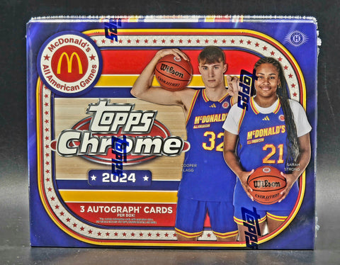 2024 Topps Chrome McDonald's All American Basketball Hobby Box