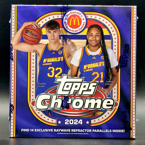 2024 Topps Chrome McDonald's All American Basketball Mega Box