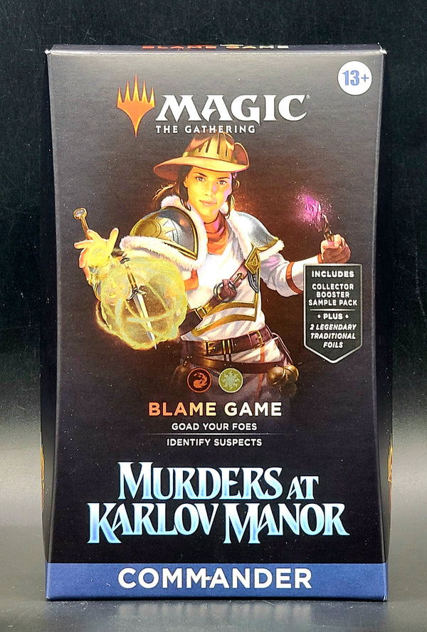 Magic The Gathering - Murders at Karlov Manor Commander Deck - Blame Game