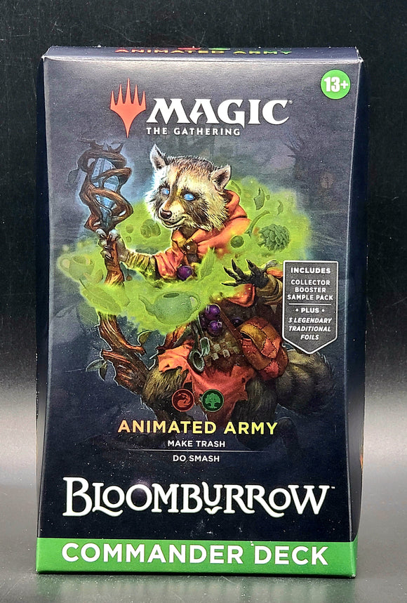 Magic The Gathering - Bloomburrow Commander Deck - Animated Army