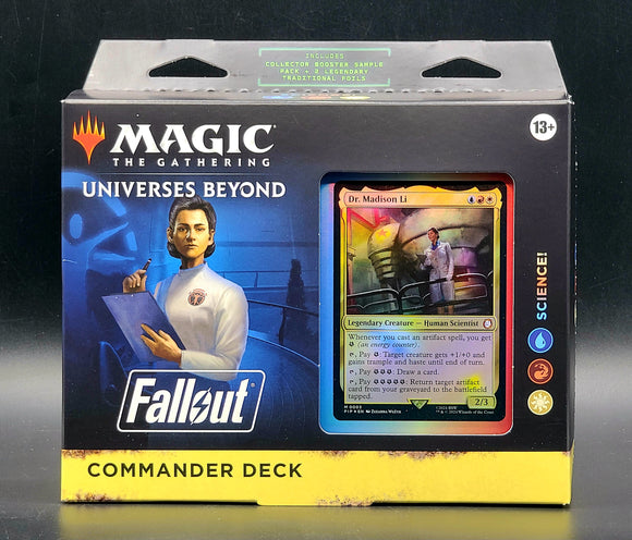 Magic The Gathering - Universes Beyond: Fallout - Science! Commander Deck