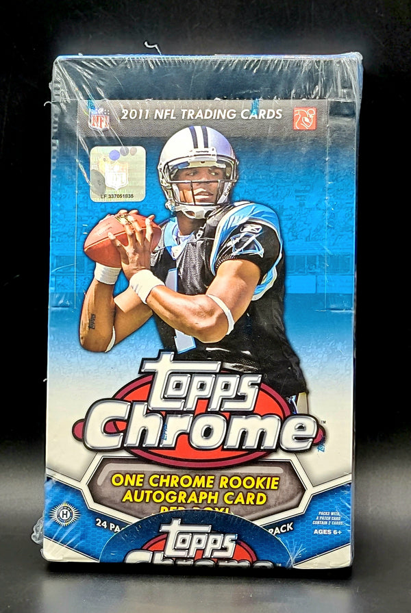 2011 Topps Chrome Football Hobby Box