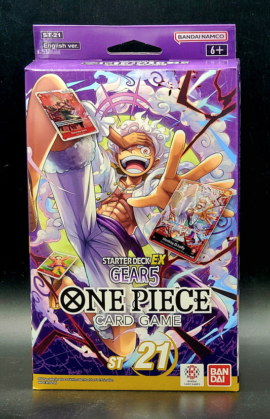 One Piece: Gear 5 EX Starter Deck Box (ST-21)