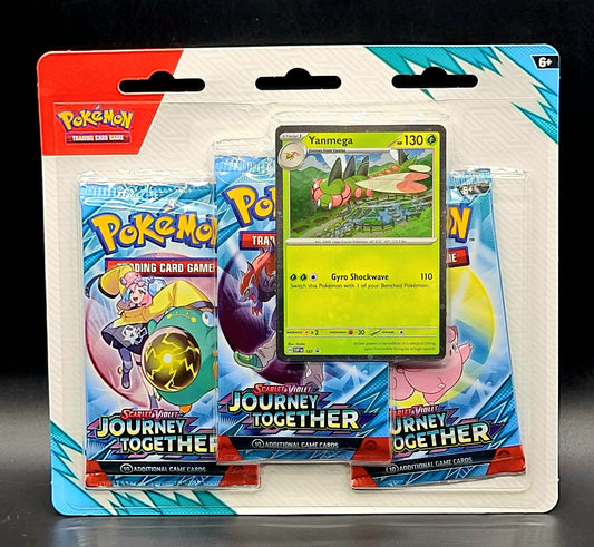 Pokemon Scarlet & Violet Journey Together 3-Pack Blister Pack