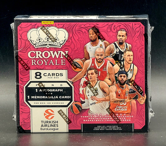 2023/24 Panini Crown Royale Euroleague Basketball Hobby Box