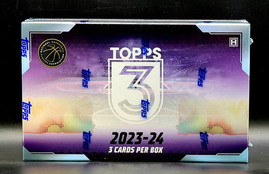 2023/24 Topps Three Basketball Hobby Box