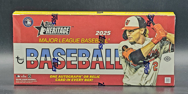 2025 Topps Heritage Baseball Hobby Box