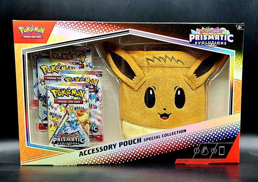 Pokemon Scarlet & Violet Prismatic Evolutions Special Collection Accessory Pouch
