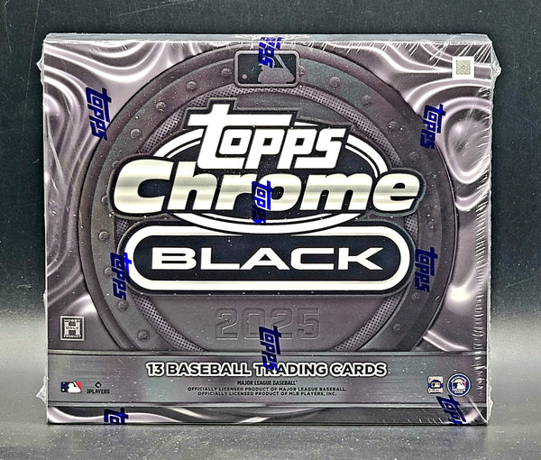 2025 Topps Chrome Black Baseball Hobby Box
