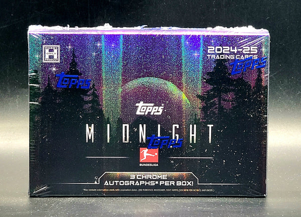 2024/25 Topps Bundesliga Midnight Soccer Hobby Box