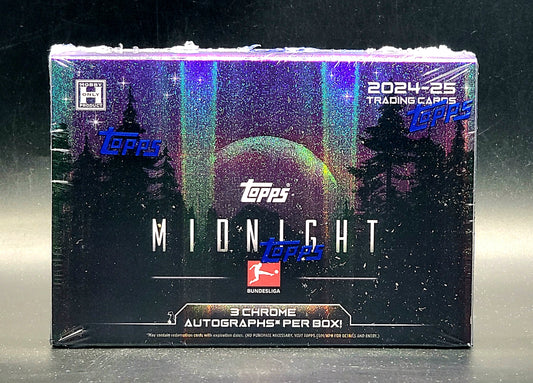 2024/25 Topps Bundesliga Midnight Soccer Hobby Box