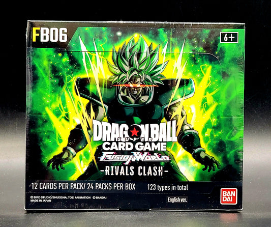 PRE-ORDER Dragon Ball Super Fusion World - Rivals Clash FB06 - Booster Box