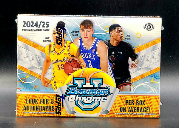 2024/25 Bowman Chrome University Basketball Breaker's Delight Box