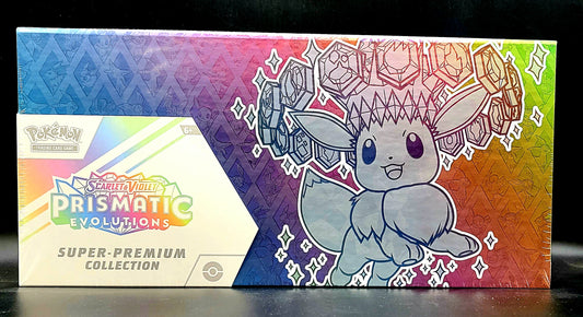 Pokemon Scarlet & Violet Prismatic Evolutions Super Premium Collection