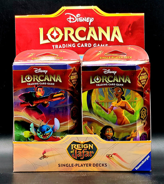 Disney Lorcana: Reign of Jafar Starter Deck Display (RANDOM)