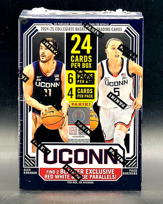 2024/25 Panini NIL University of Connecticut UCONN Basketball Blaster Box
