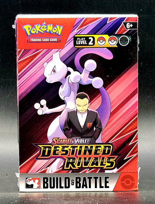 Pokemon Scarlet & Violet Destined Rivals Build & Battle Deck Box