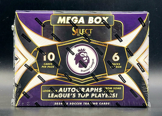 2024/25 Panini Select Premier League Soccer Hobby Mega Box